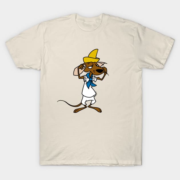 slow poke rodriguez T-Shirt by small alley co